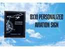 Personalized Aviation Sign