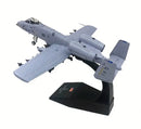 A-10 Warthog 1/100 Scale US Attack Aircraft, Diecast Airplanes, Military Classic Fighter Model