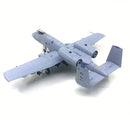 A-10 Warthog 1/100 Scale US Attack Aircraft, Diecast Airplanes, Military Classic Fighter Model