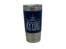 Jet Fuel, Coffee Mug, Pilot Gift, Insulated Stainless Steel Tumbler - Pilot Cup