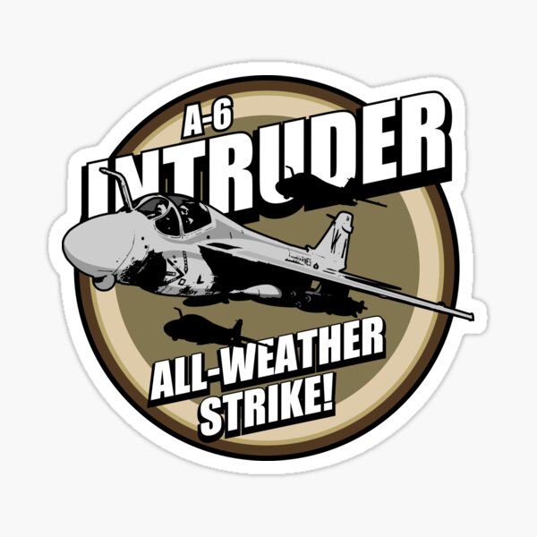 A-6 Intruder Sticker Navy Strike Fighter Decal