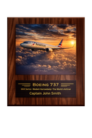 American Airlines Career Milestone Display | Airline Heritage Plaque