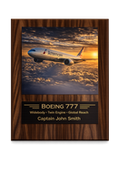 American Airlines Career Milestone Display | Airline Heritage Plaque