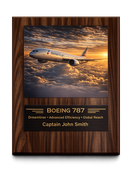 American Airlines Career Milestone Display | Airline Heritage Plaque