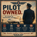 Aviation Phonetic Alphabet Sign | Pilot Wall Art for Home or Hangar