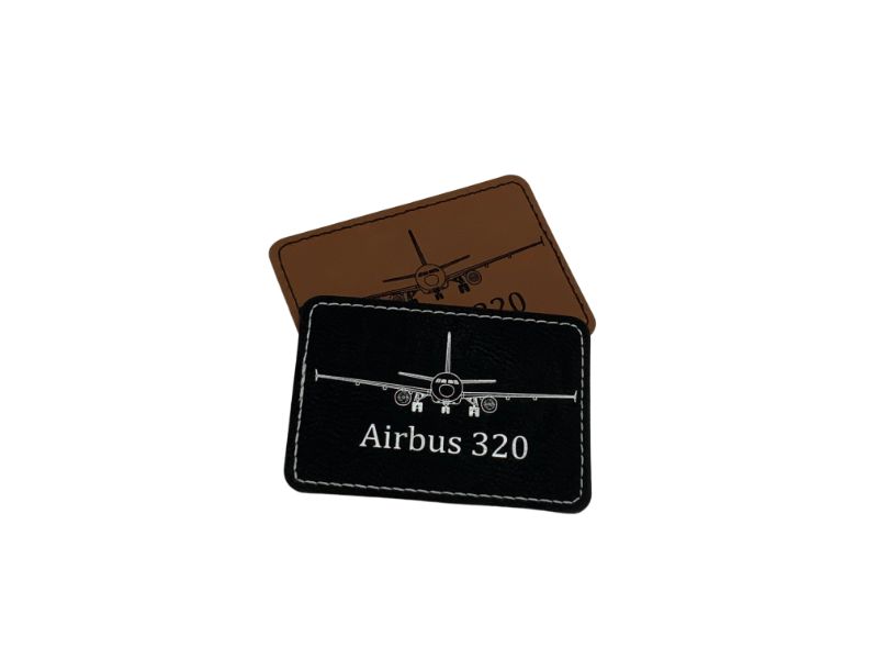 Airbus 320 Leather Patch