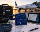 Durable and Stylish Bag Tag for Aviation Travel | Airbus 220 Luggage Tag