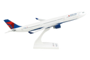 Delta Air Lines A330-300 snap-fit model detail view