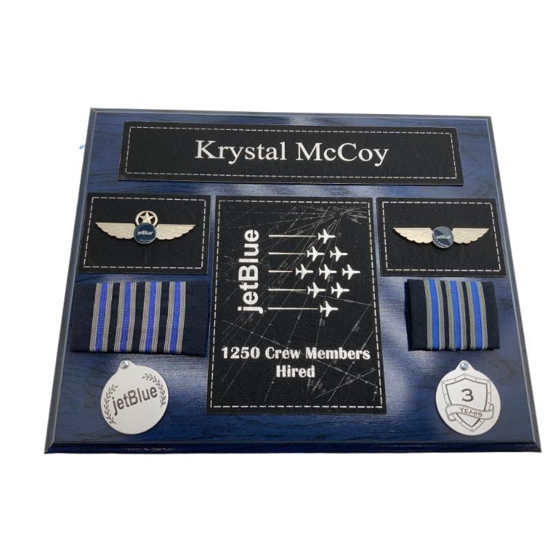 Fleet Captain, General Manager, Directors, Base Administrators, Thank You, or Recognition Plaque