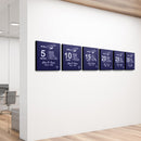 Five Year Crewmember Anniversary Gift, Wall Plaque, 5 Years