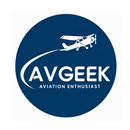 Av Geek Logo Sticker - Aviation Enthusiast Decal