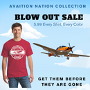 Aviation T-Shirts, Aviation Nation Shirt for Aviators, Vintage Style