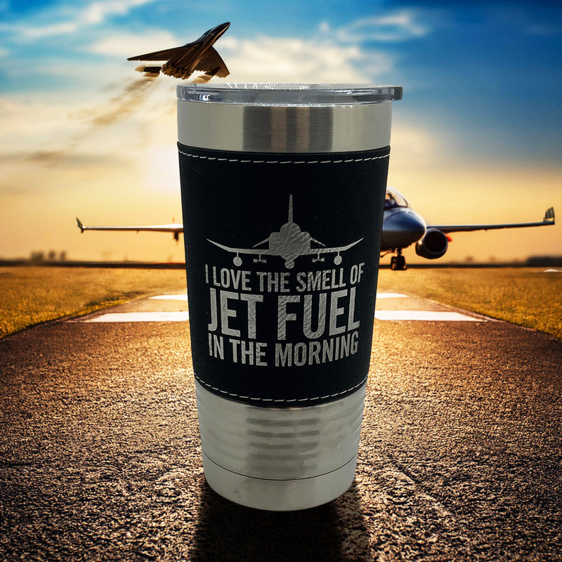 Jet Fuel, Coffee Mug, Pilot Gift, Insulated Stainless Steel Tumbler - Pilot Cup