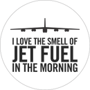 B-52 Bomber I Love The Smell Of Jet Fuel In The Morning Sticker