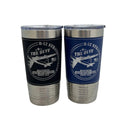 B-52 Stratofortress Cup Leather Wrapped Tumbler