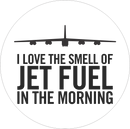 B-52 Bomber I Love The Smell Of Jet Fuel In The Morning Sticker
