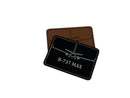B-737 Max, Leather Patch