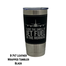 Jet Fuel, Coffee Mug, Pilot Gift, Insulated Stainless Steel Tumbler - Pilot Cup