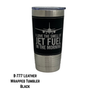 Jet Fuel, Coffee Mug, Pilot Gift, Insulated Stainless Steel Tumbler - Pilot Cup
