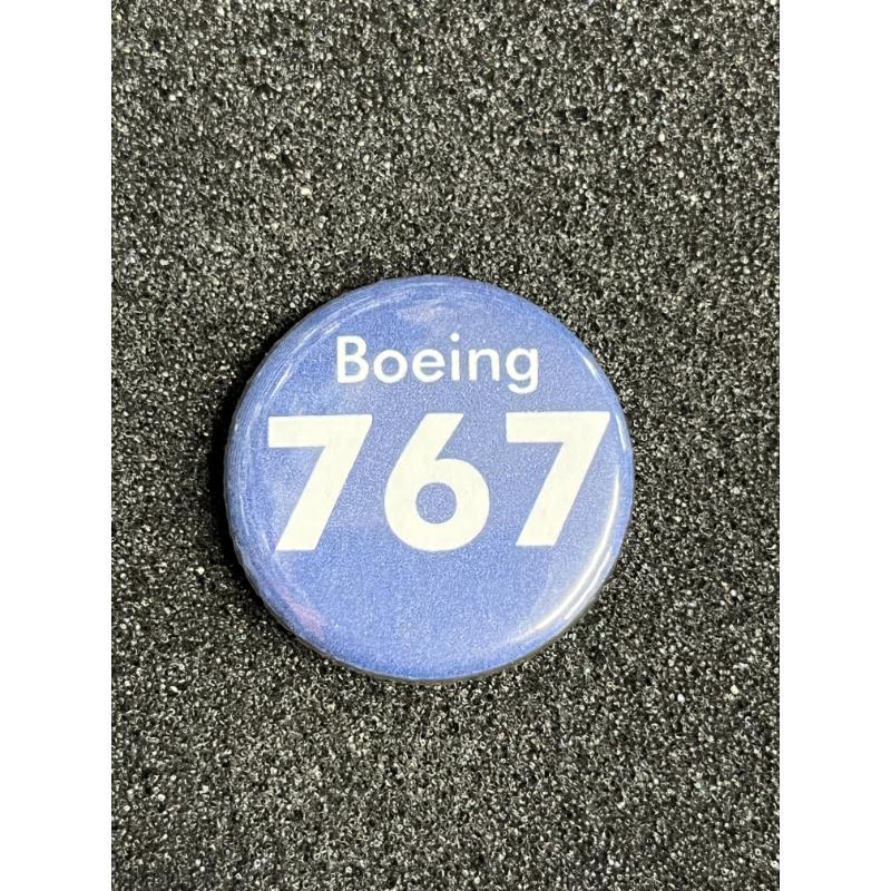 767 Icon Boeing 767 Button Pin | Air Speed Junkie
