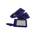 Crew Bag Tag, Leather, Crew Tags, For Airline Crewmembers, Set of Two