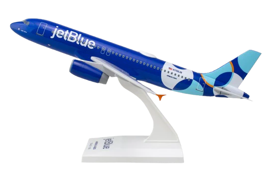 JetBlue A320 Spotlight livery model airplane 1/150 scale