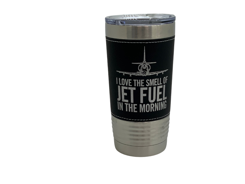 Jet Fuel, Coffee Mug, Pilot Gift, Insulated Stainless Steel Tumbler - Pilot Cup