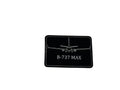 B-737 Max, Leather Patch