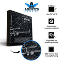 Boeing 737-900 Gift, Leather Aviation Art