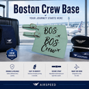 Boston Crew Base, Luggage Tag,  BOS Crews, Bag Tag, Set of Two