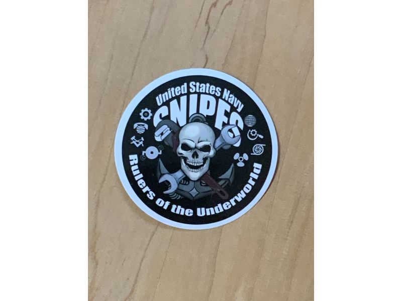 Snipes, Builders of the Underworld Sticker