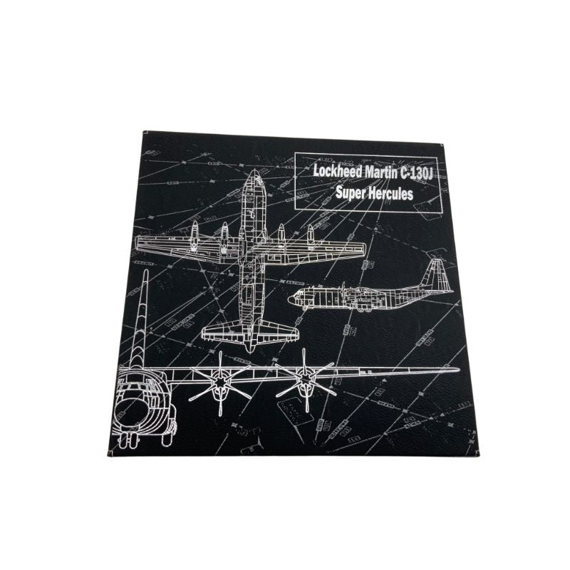C-130 Sign, Decorative Aviation Wall Plaque for Military Pilots