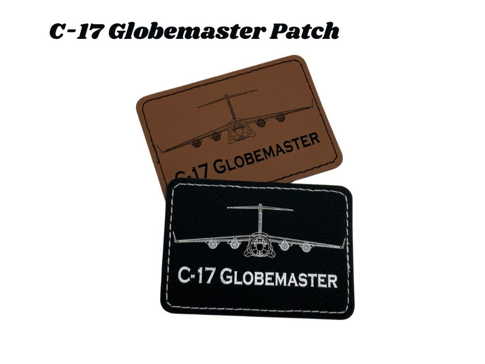 C-17 Globemaster III Leather Patch - Aviation Leather Patch | Air