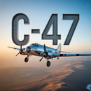 C-47 Airplane Model, 1/80, Stoy Hora, SKR690