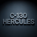 C-130 Front View Sticker Decal