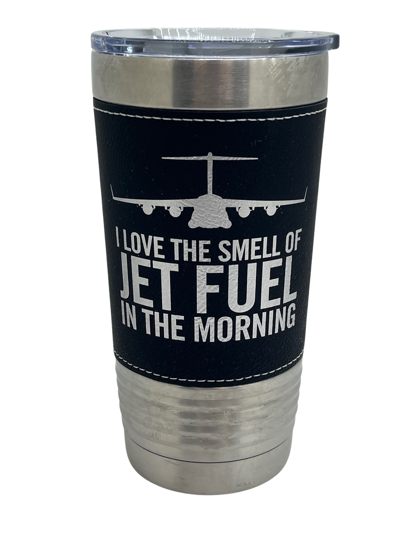 Jet Fuel, Coffee Mug, Pilot Gift, Insulated Stainless Steel Tumbler - Pilot Cup