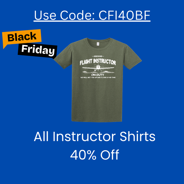 Certified Flight Instructor Shirt - CFI Tee