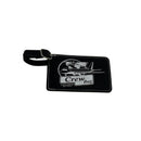 Crew bag tag, world edition, Black