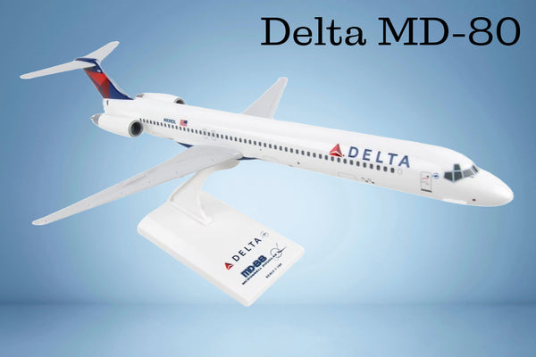 Delta MD-80 Diecast model