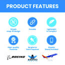 SOUTHWEST 737-MAX8, 1/130 SCALE, COLEEN BARRETT RETRO, by SKYMARKS