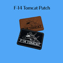 F-14 Tomcat Patch, Adhesive Back, 2 Colors, US Navy Fighters
