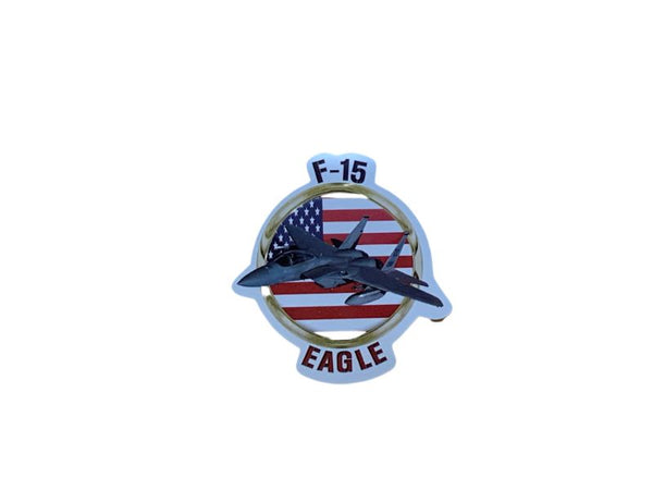 Small F-15 Eagle Sticker