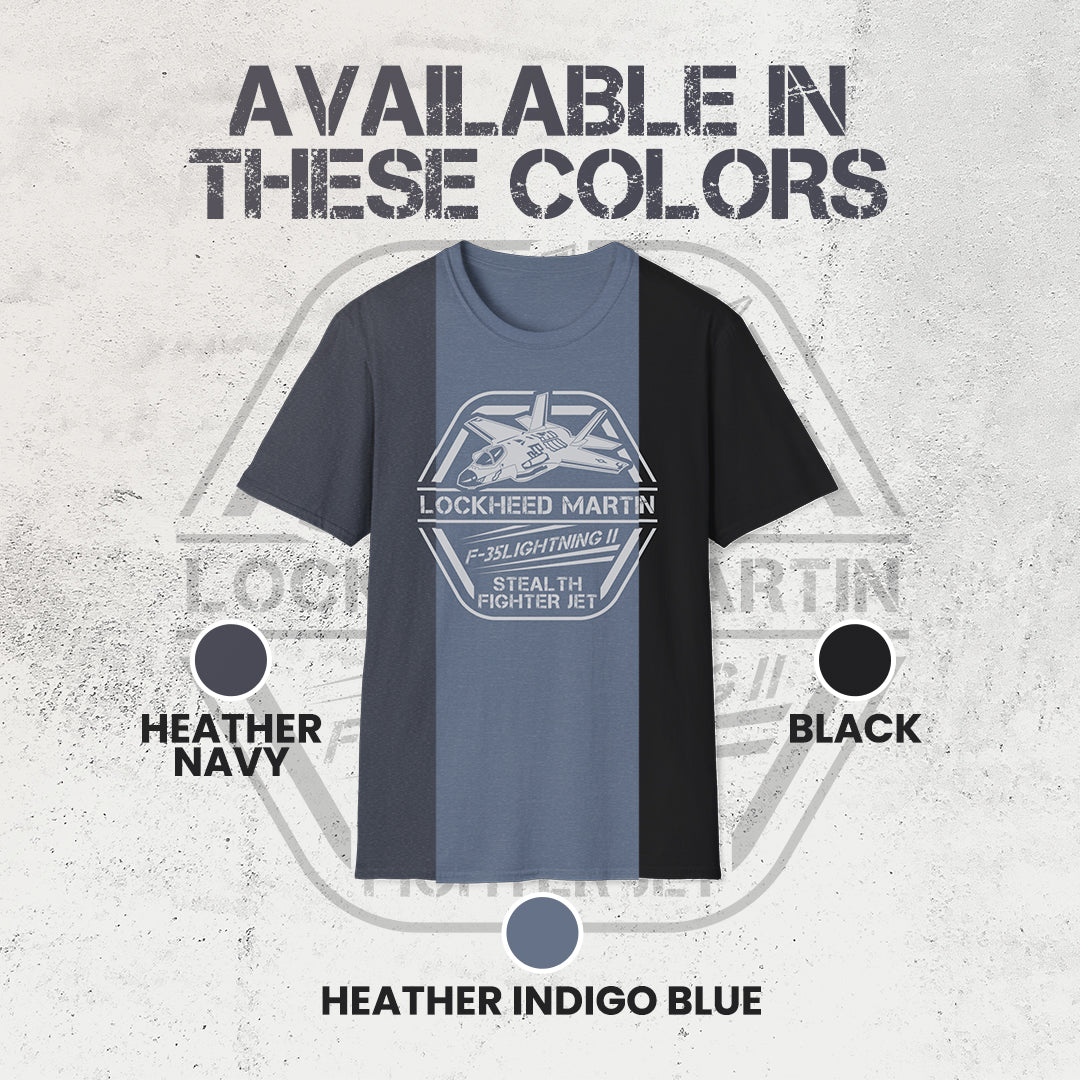 F-35 Fighter Jet Tee Shirt | Air Speed Junkie