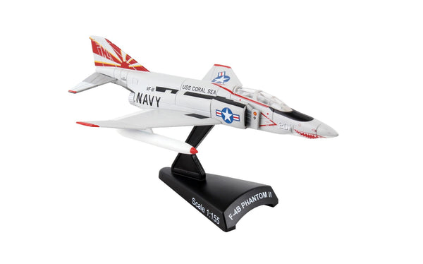 F‑4B Phantom II die-cast model in Sundowners squadron livery