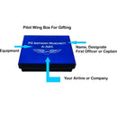 wing box, award box for pilots