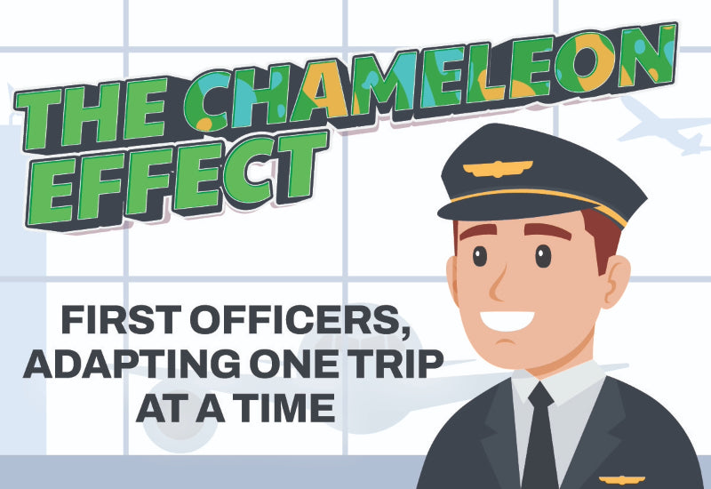 The Chameleon Effect, First Officer Sticker