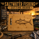 Fishing Cutting Board, Salt Water Fishing Gift, Fishing Enthusiasts