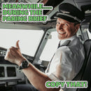 Don't Touch The Flaps Sticker, Airline Stickers, Aviation Decals