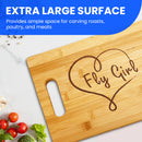 Fly Girl, Cutting Board, Female Pilot Gift, or Flight Attendant Gift