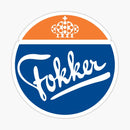 Fokker Sticker